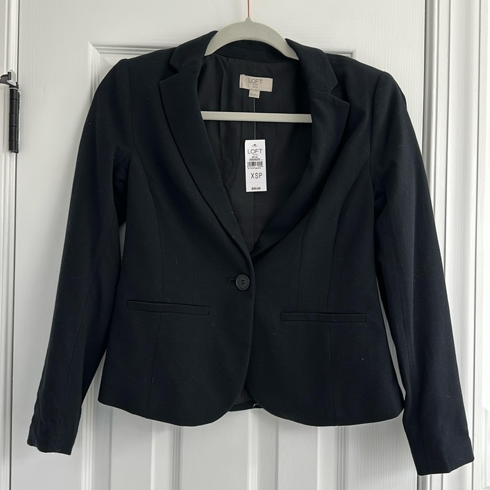 Loft Petit XS Suit Jacket - Black
